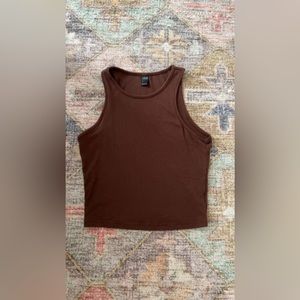 Brown Shein Tank Top